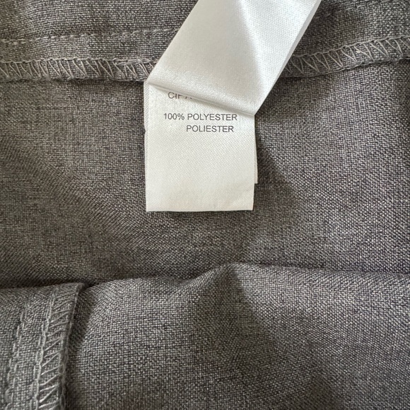 Roamans Pencil Skirt Gray Size 8 Excellent Condition - Picture 5 of 5